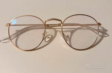 Occhiali oro Cristian Leroy