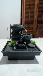 Fontanella d'acqua decorativa da interno stile Zen