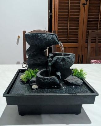Fontanella d'acqua decorativa da interno stile Zen