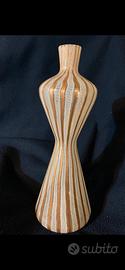 MURANO: vaso 1950/60 zanfirico avventurina