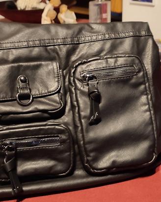 borsa scomparti spalla trasformabile in zaino 