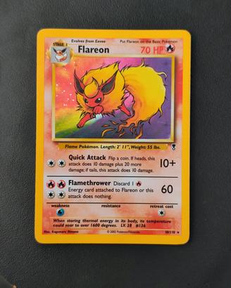 Flareon 10/110 carta pokemon holo 