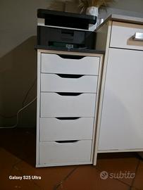 Cassettiera ikea ALEX 5 cassetti