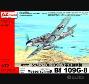 Aereo kit Bf-109G-8 1/72 AZ Models 1/72