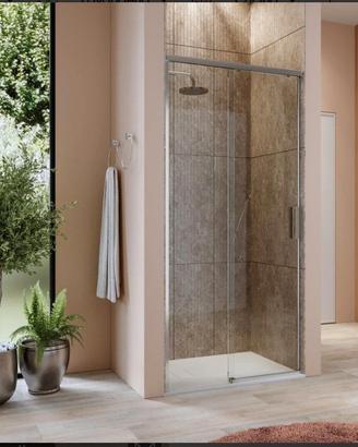 BOX DOCCIA "TESSA" NICCHIA 100 CM SCORREVOLE