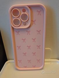 Cover per iPhone 14 Pro Max motivo a fiocco