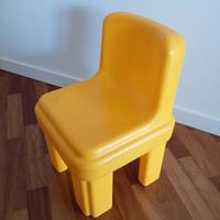 Sedia gialla Chicco 