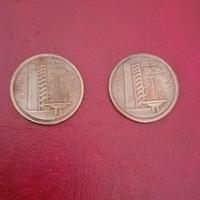 1 Cent Singapore n. 2 pezzi 1971 1976