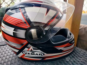 Casco moto vemar taglia M
