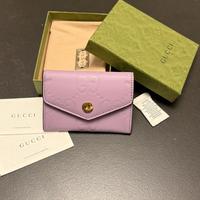 Portafoglio Gucci GG Marmont lilla