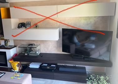 Doppia mensola e doppio cassettone DONDI