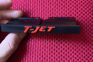 Scritta fregio mascherina T jet
