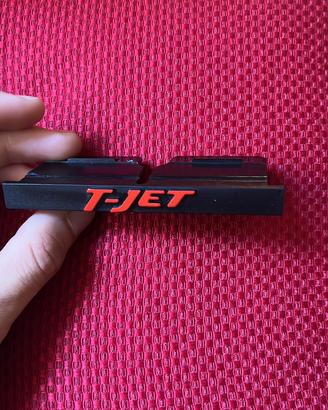 Scritta fregio mascherina T jet