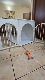Gabbia per cane in legno 100x60