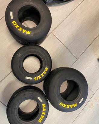 Gomme kart maxxis Gialle (prime)