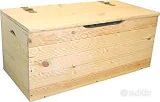 Cassa panca in legno 
