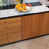 Madia mobile buffet credenza