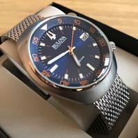 Bulova Accutron II Lobster 262 khz UHF Blu - Nuovo