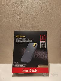 SanDisk Extreme SSD portatile 8TB NUOVO!