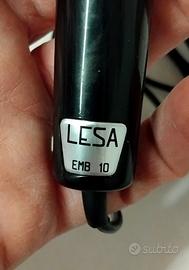 VECCHIO MICROFONO LESA EMB 10 ANNI 60 / 70 VINTAGE