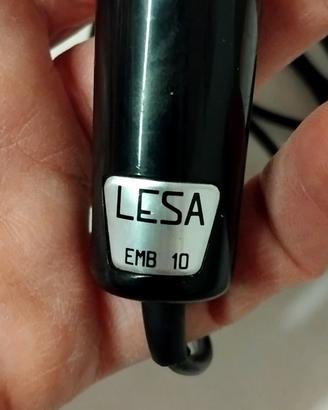 VECCHIO MICROFONO LESA EMB 10 ANNI 60 / 70 VINTAGE