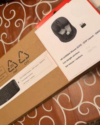Set tastiera + mouse HP