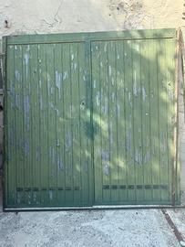 PORTONE ZINCATO PER GARAGE