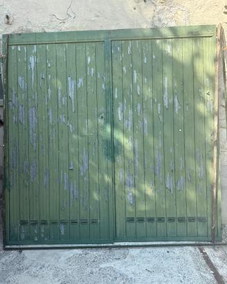 PORTONE ZINCATO PER GARAGE