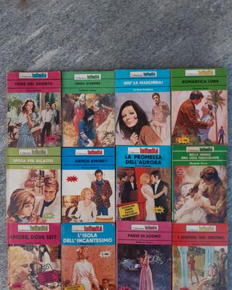 Libri collezione Intimità e collezione Harmony