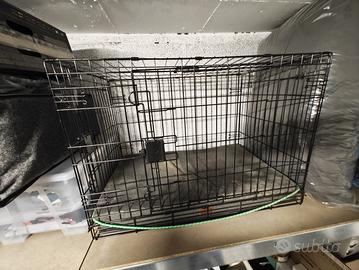 Gabbia per cane con cuscino