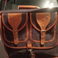 Borsa con tracolla vintage anni 70