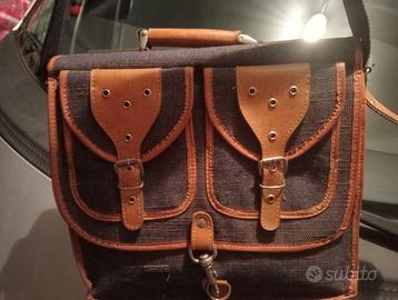 Borsa con tracolla vintage anni 70