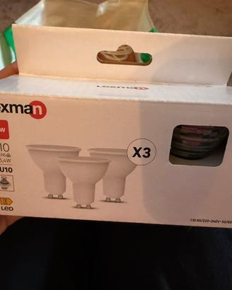 Set 3 lampadine LED Lexman GU10 5.4W/510 Lumens
