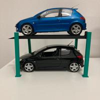 Display auto in miniatura