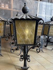 Lampade in ferro batutto