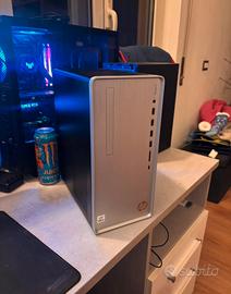 BUNDLE PC Desktop HP pavilion + Monitor asus 75hz