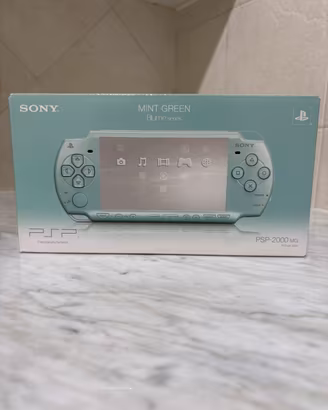 Sony PSP 2000 Mint Green - Scatola originale