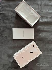 Scatola iphone 8 gold 64g