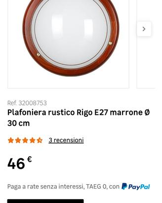 plafoniera 