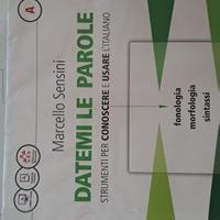 libri testo scuola italiano "DATE MI LE PAROLE"