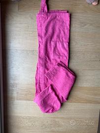 Accappatoio fucsia bambina
