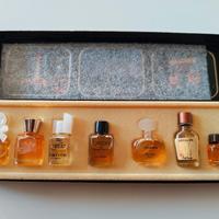 confezione miniature profumi vintage francesi