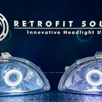 Fanali Seicento / 600 Angel Eyes Tondo Retrofit