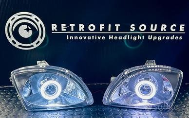 Fanali Seicento / 600 Angel Eyes Tondo Retrofit