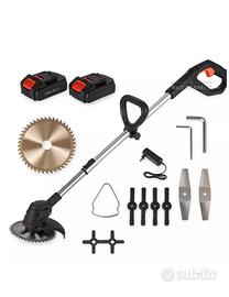 Elettrico 1200W TAGLIAERBA 2 BATTERIE 48V