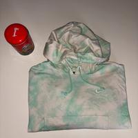 Felpa Nike tie-dye verde menta