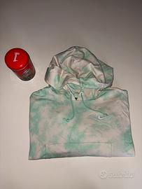Felpa Nike tie-dye verde menta