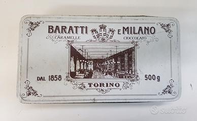 Scatola latta Vintage BARATTI E MILANO