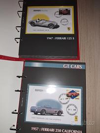 francobolli buste ferrari raccoglitori sport e gt 