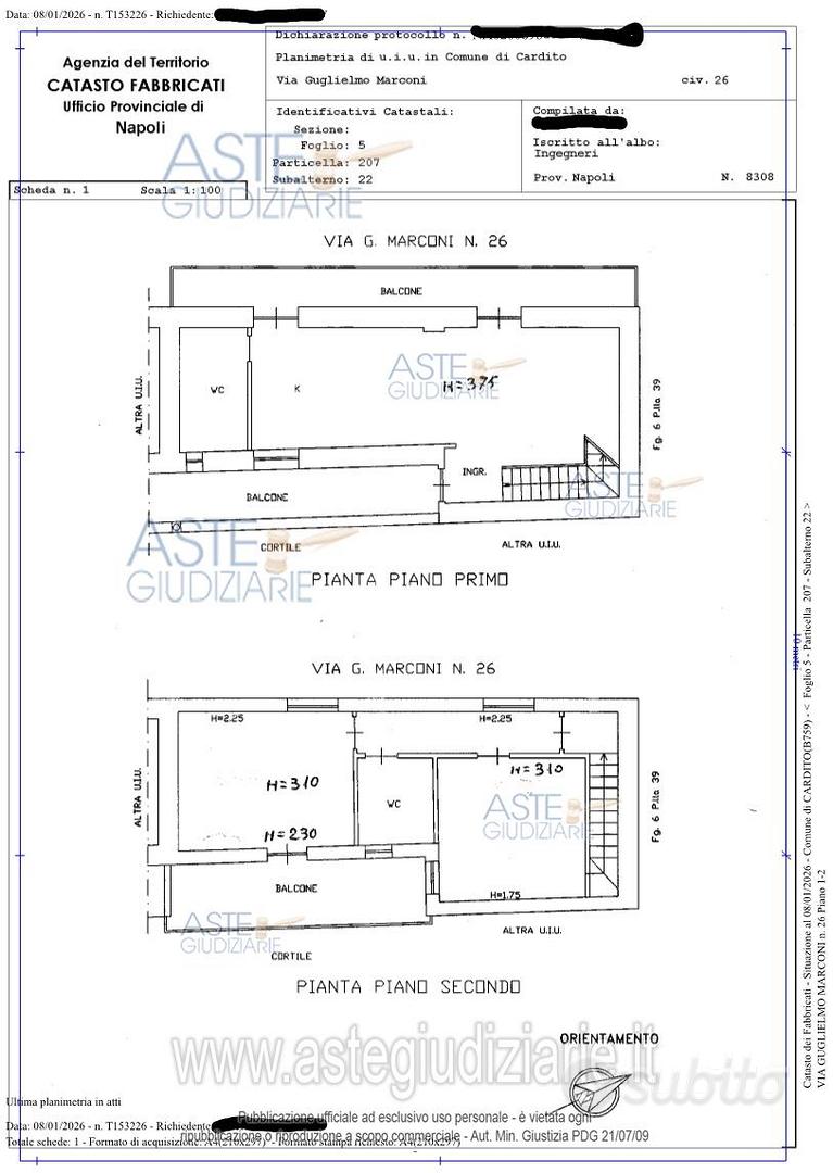 Appartamento – Cardito, Località Case Sparse - Altro